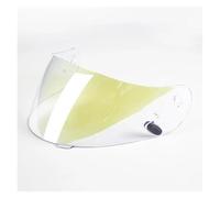 Motorcycle for HJC Hj-09 Visor Suitable for CL-16 CL-17 CL-ST CL-SP CS-R1 CS-R2 CS-15 TR-1 FG-15 HS-11 FS-15 FS-11 Motorcycle Helmet Lens(Silvering)(Aurora Blue)