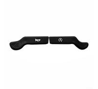 Motorcycle For horn switch extension button for delayed start, suitable for most motorcycles and electric vehicles, made from ABS plastic (Black)