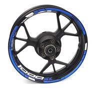 Motorcycle for Kawasaki Z1000sx Z1000SX Reflective Wheel Rim Stripe Decal Sticker Front Rear Full Set Wheel hub Sticker(Color6)