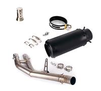 Motorcycle For R1 YZF-R1 MT-10 FZ10 2015 2016 2017 2018 2019 2020 Exhaust System Mid Link Connect Pipe Muffler Tail Vent Tip Removable DB Killer