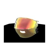 Motorcycle for Shark D Skwal D-Skwal 2 Spartan Helmet Visor Full Face Replacement Helmet Lens Visor Accessories Capacete Windshield(Gold)(Revo Red)