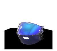 Motorcycle for Shark D Skwal D-Skwal 2 Spartan Helmet Visor Full Face Replacement Helmet Lens Visor Accessories Capacete Windshield(Gold)(Revo Blue)
