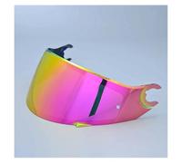 Motorcycle for Shark D Skwal D-Skwal 2 Spartan Motorcycle Helmet Visor Full Face Replacement Lens Accessories Capacete Windshield Pinlock(Gold)(Purple Gold)