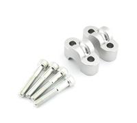 Motorcycle For Sports Handle Bar Riser Clamp Extend Handlebar For CB1100 RS CB1100EX MSX125 For Grom For Monkey 125 Motorcycle Riser Clamp(SILVER)