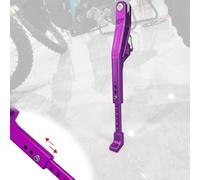 Motorcycle for Sur Ron Kickstand Motorcycle Kick Stand Side Aluminum Alloy CNC Adjustable for Surron Light Bee S/X Talaria Sting R MX4 X3 XXX Purple