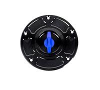 Motorcycle For Suzuki GSXR 750 1000 600 For Hayabusa GSX1300R GSX250R Motorcycle CNC Fuel Tank Cap(Bl-ue)