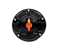Motorcycle For Suzuki GSXR 750 1000 600 For Hayabusa GSX1300R GSX250R Motorcycle CNC Fuel Tank Cap(Orange)
