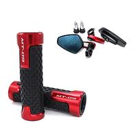 Motorcycle For TRACER 700 900 GT MT10 MT09 MT07 Aluminum Rear View Handle Bar End Side Rearview Mirrors Handlebar Grips