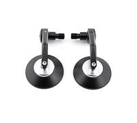 Motorcycle For XJ6 FZ8 FZ6 MT-09 MT-07 MT-03 XSR700 XSR900 Black Aluminium Round Handlebar End Side Mirror With 16mm Bolt-on