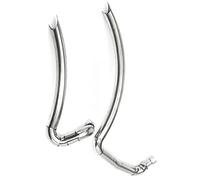 Motorcycle For Yamaha Virago XV125 XV 125 XV250 250 Slash Cut Exhaust Muffler Vent Pipe System With Removable Silencer