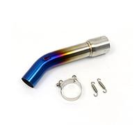 Motorcycle For YZF FZ1N FZ1 FZ8 FZ8N FZ8S FZ1000 2006 2007 2008 2009 2010 2011 2012 2013 2014 2015 Middle Pipe Escape Moto Exhaust Motorbike Muffler Bike Racing