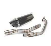 Motorcycle For YZF R15 V3 R125 MT125 2018 2019 Full Exhaust System Front Link Pipe With DB Killer Muffler Exhaust Pipe