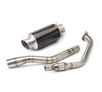 Motorcycle For YZF R15 V3 R125 MT125 2018 2019 Full Exhaust System Front Link Pipe With DB Killer Muffler Exhaust Pipe