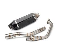 Motorcycle For YZF R15 V3 R125 MT125 2018 2019 Full Exhaust System Front Link Pipe With DB Killer Muffler Exhaust Pipe