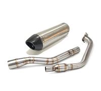 Motorcycle For YZF R15 V3 R125 MT125 2018 2019 Full Exhaust System Front Link Pipe With DB Killer Muffler Exhaust Pipe