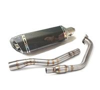 Motorcycle For YZF R15 V3 R125 MT125 2018 2019 Full Exhaust System Front Link Pipe With DB Killer Muffler Exhaust Pipe