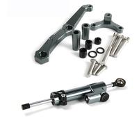 Motorcycle For Z800/E Version 2013-2017 Z 800 2016 Fiber Carbon Steering Damper Stabilizer Bracket Support Mounting Kit