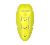 Motorcycle Forcefield Isolator PU Knee Armour (24.5 x 16cm) Level 2 - Yellow