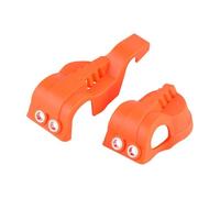 Motorcycle Fork Bottom Shoe Guard Cover Protector Compatible With XC XCF XCW SX SXF EXC EXCF Models 2015-2021(Orange)