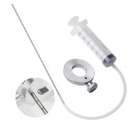 Motorcycle Fork Oil Level Tool Fork Oil Level Adjuster Fork Oil Tool Kit Fork Oil Tool Gauge Suspension Level Tuning Syringe Capacity 60ml Shock Adjuster with Adjustable Ring