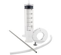 Motorcycle Fork Oil Level Tool, Fork Oil Level Gauge Fork Oil Tool Kit Fork Oil Tool Gauge Suspension Level Tuning Syringe Shock Adjuster With Adjustable Ring, 60ml