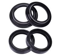 Motorcycle Fork Oil Seal Damper Joint 41x54x11 Compatible With CB750 NC4ecute X VExecute DC VT750 VFR750 RVF750 VFRexecute F VFenecute C Motorcycle Parts(2pcs seal 2pcs cover)