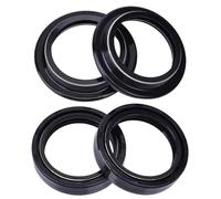 Motorcycle Fork Oil Seal Joint 41x54x11 Compatible With NT650 NTV650 XL650 NX650 FX650 VIGOR CB650F CBR650F Motorcycle Parts Fork Suspension Components(2pcs seal 2pcs cover)