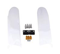 Motorcycle Fork Protector Front Fork Protector Covers Guards Fit For 10cc 125cc 140cc 150cc 160cc Dirt Pit Bike CRF50 CRF70 KLX110 BSE KAYO(White 270mm)