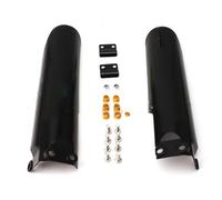 Motorcycle Fork Protector Front Fork Protector Covers Guards Fit For 10cc 125cc 140cc 150cc 160cc Dirt Pit Bike CRF50 CRF70 KLX110 BSE KAYO(Black 290mm)