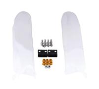 Motorcycle Fork Protector Front Fork Protector Covers Guards Fit For 10cc 125cc 140cc 150cc 160cc Dirt Pit Bike CRF50 CRF70 KLX110 BSE KAYO(White 290mm)