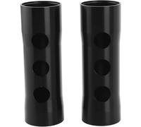 Motorcycle Fork Protector Motorcycle Front Aluminum Upper Fork Shocks Cover Rubber Suspension Dust Fit For Honda Rebel CMX300 CMX500 17-up(C 3Holes)