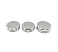 Motorcycle Fork Protector Motorcycle Upper Fork Stem Covers CNC Nut Caps Fit For Harley Sportster XL883 1200 1988-2013 Dyna 06-17(Chrome)