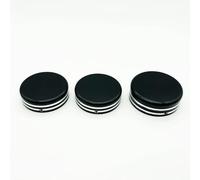 Motorcycle Fork Protector Motorcycle Upper Fork Stem Covers CNC Nut Caps Fit For Harley Sportster XL883 1200 1988-2013 Dyna 06-17(Black Chrome)