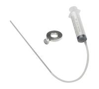 Motorcycle Fork Suspension Oil Level Measurement Gauge Tool,60ml Syringe with Adjustable Ring Front Fork Oil Syringe Tool