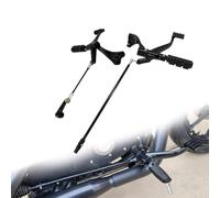 Motorcycle Forward Controls Complete Kit Black/Chrome Pegs Levers Linkages For Harley Sportster XL 883 Iron 1200 48 2004-2022