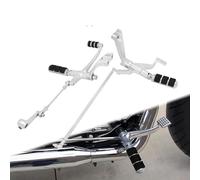 Motorcycle Forward Controls Complete Kit Black/Chrome Pegs Levers Linkages For Harley Sportster XL 883 Iron 1200 48 2004-2022
