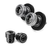 Motorcycle Frame Guards Slider Stand Swing Arm Spools Valve Caps M8 For Suzuki For Hayabusa GSX1300R 1999-2023 Falling Protection(C Titanium)