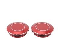 Motorcycle Frame Hole Cap Plugs 2pcs, CNC Aluminum Frame Hole Covers for CMX1100 - Durable, Easy Installation for Motorcycle Maintenance (Red)