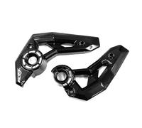 Motorcycle Frame Panels Fit For Kawasaki Z650 Ninja650 2017-2023 Motorcycle Engine Side Cover Frame Panel Trim Body Fairing Radiator Guard(A-Unpainted)