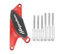 Motorcycle Frame Slider Crash Pad For Suzuki Hayabusa GSX1300R GSX R1300 GSXR1300 1997-2023 Engine Stator Case Saver Protector Falling Protector Frame Sliders(RED)