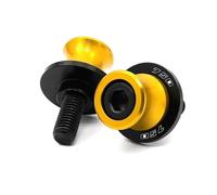 Motorcycle Frame Slider For Kawasaki Z750 Z 750 2003-2011 Motorcycle CNC Swingarm Spool Sliders Stand Screw(Spools-Gold)