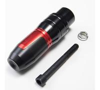 Motorcycle Frame Slider Guard for Yamaha IT 490 TT 600, Engine Exhaust Side Anti-Drop Crash Protector Accessories Motorbike Falling Protection,A Red