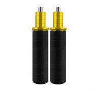 Motorcycle Frame Sliders 2-Pack Aluminum Alloy Crash Protection(gold)