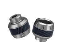 Motorcycle Frame Sliders 2PCS Universal Frame Slider For Motorcycle Front Cups Motorcycles Falling Protector Explosion-proof Carbon Motorbike Scooter