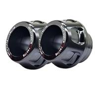 Motorcycle Frame Sliders - 2X Aluminum Alloy, Front Fork Guards, Wheel Crash Protector Kit | Anti-Fall Cushion Blocks, Universals Safety Accessories for Motorbike Scooter Racing Street Riders