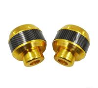 Motorcycle Frame Sliders Alloy Wheel Crash Guard Kit(Gold) | Protects front fork, minimises crash damage, reduces repair costs, for scooter fit