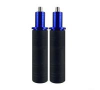 Motorcycle Frame Sliders Aluminum Alloy Anti Crash Protector with Extended Footrest for Engine Case and Frame Protection (blue)