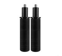 Motorcycle Frame Sliders Aluminum Alloy Extended Footrest with Anti Crash Protection for Frame and Engine Cases Suitable for Most Bikes (black)