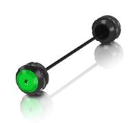 Motorcycle Frame Sliders Compatible With Ducati For Monster 749 2003-2007 620 2002-2006 696 2008-2014 795 2012-2014 Front Rear Wheel Fork Axle Slider Cap(Green,Front)