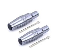 Motorcycle Frame Sliders Crash Protector Compatible With BENDA ROCK250 ROCK300 BD300 BD Rock 250 300 Falling Protection Pad Engine Cover Frame Slider(Silver,2pcs)